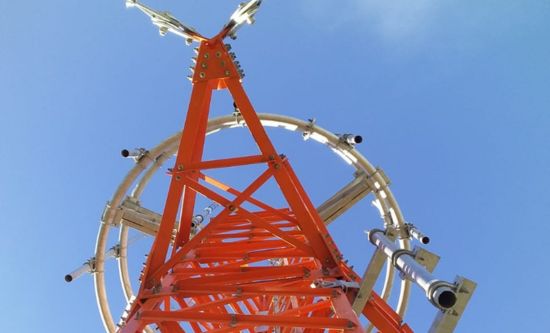 Mástiles arriostrados