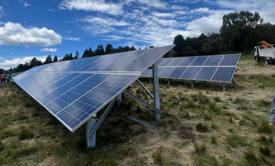 Estructuras para paneles solares