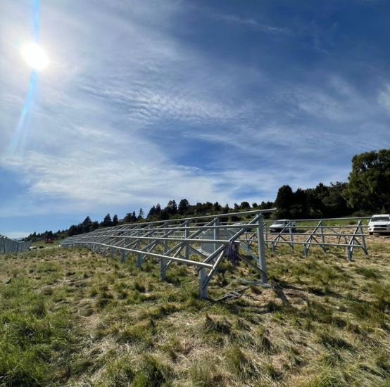 Estructuras para paneles solares 1